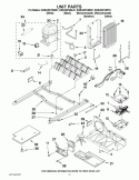 Part Location Diagram of 2217070 Whirlpool FOAM-KIT