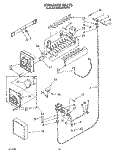 ICEMAKER, LIT/OPTIONAL Diagram and Parts List for RS25AWXWL00  Roper Refrigerator
