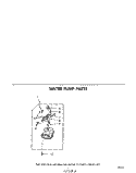 WATER PUMP Diagram and Parts List for LA3800XKW1  Whirlpool Washer