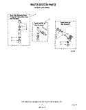 WATER SYSTEM Diagram and Parts List for LA5578XSW2  Whirlpool Washer