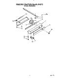 FREEZER CONTROL PANEL Diagram and Parts List for KSSS36DWX02  KitchenAid Refrigerator