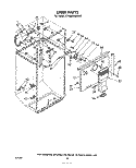 LINER, LIT/OPTIONAL Diagram and Parts List for ET18MKXLWR0  Whirlpool Refrigerator