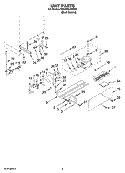 UNIT PARTS Diagram and Parts List for KBCS24LSBS01  KitchenAid Wine and Beverage Cooler