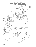 ICEMAKER PARTS - PARTS NOT ILLUSTRATED Diagram and Parts List for TS25AFXKT02  Estate Refrigerator