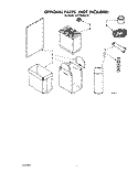 OPTIONAL Diagram and Parts List for JJTF8500XLP5  Whirlpool Trash Compactor