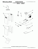 Part Location Diagram of W11321566 Whirlpool CHIMNEY