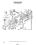 ICEMAKER Diagram and Parts List for ED26MMXRWR0  Whirlpool Refrigerator