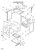 Part Location Diagram of 8054083 Whirlpool BUTTON-PLG