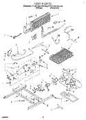 UNIT Diagram and Parts List for KTRD18KAAL00  Whirlpool Refrigerator