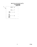 MISCELLANEOUS, OPTIONAL Diagram and Parts List for LXR7133JQ0  Whirlpool Washer