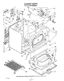 SECTION Diagram and Parts List for KEYE860WPL0  KitchenAid Dryer