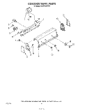 CONTROL PANEL Diagram and Parts List for KAWE560WAL0  Whirlpool Washer