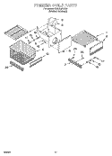 FREEZER SHELF Diagram and Parts List for KSSS36FJX00  KitchenAid Refrigerator
