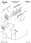SECTION Diagram and Parts List for 4ECKMF87  Whirlpool Ice Maker