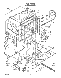 Part Location Diagram of LIT304289 Whirlpool Guide, Use & Care