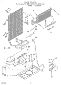 UNIT Diagram and Parts List for TT14EKRAN00  Whirlpool Refrigerator