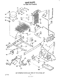 UNIT Diagram and Parts List for EHD191ZKWR0  Whirlpool Refrigerator
