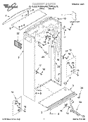 Part Location Diagram of 8527251 Whirlpool COVER
