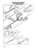 WIRING HARNESS Diagram and Parts List for RB170PXYQ3  Whirlpool Wall Oven