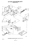 Part Location Diagram of 4318091 Whirlpool CAPACITOR