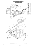 MACHINE BASE Diagram and Parts List for KAWE550VAL0  KitchenAid Washer