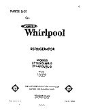 COVER Diagram and Parts List for ET14JK2LWR0  Whirlpool Refrigerator