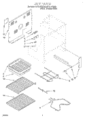 Part Location Diagram of 4454421 Whirlpool INSULATION
