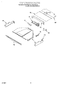 TOP VENTING, OPTIONAL Diagram and Parts List for RBD305PDQ1  Whirlpool Wall Oven