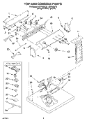 Part Location Diagram of 3977861 Whirlpool PANEL-CNTL