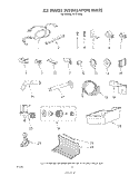 ICE MAKER INSTALLATION Diagram and Parts List for 8617W0B  Roper Refrigerator