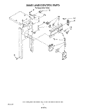 PANEL AND CONTROL Diagram and Parts List for KUCC150S2  KitchenAid Trash Compactor