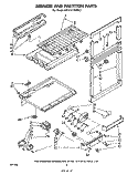 BREAKER AND PARTITION Diagram and Parts List for EHT171TKWR2  Whirlpool Refrigerator
