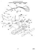 CONTROL Diagram and Parts List for KSRS27FGBL04  KitchenAid Refrigerator