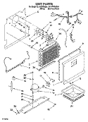 Part Location Diagram of 4390932 Whirlpool PAN-DRIP