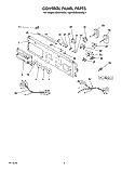 Part Location Diagram of 4168533 Whirlpool Switch, Retained Heat (sold individually, 2 recommended)
