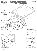 Part Location Diagram of W10181775 Whirlpool Harness, Main