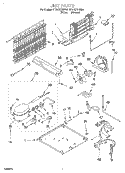 UNIT Diagram and Parts List for RT21DKXHW00  Roper Refrigerator