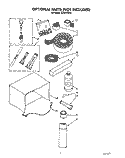 OPTIONAL Diagram and Parts List for ACQ142XZ0  Whirlpool Air Conditioner