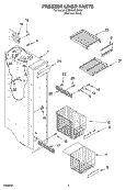 Part Location Diagram of 2209533 Whirlpool USE WPL 2203022