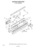 CONTROL PANEL Diagram and Parts List for RS6300XKW0  Whirlpool Range
