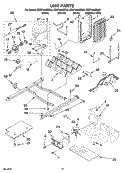 UNIT PARTS Diagram and Parts List for ED2FHAXSB00  Whirlpool Refrigerator