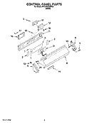 Part Location Diagram of WP3407152 Whirlpool Control, Electric