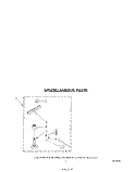 MISCELLANEOUS Diagram and Parts List for LA6500XSW0  Whirlpool Washer