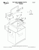 Part Location Diagram of W10203530 Whirlpool TOP