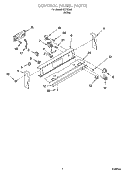 Part Location Diagram of 3191073 Whirlpool BREAKER