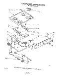 COOKTOP AND MANIFOLD , LITERATURE AND OPTIONAL Diagram and Parts List for SF3007SRW0  Whirlpool Range