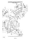 Part Location Diagram of 387796 Whirlpool Panel, Console