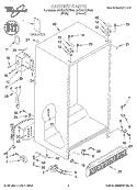 Part Location Diagram of LIT2187141 Whirlpool Use & Care Guide