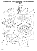 Part Location Diagram of 2208533 Whirlpool TUBE