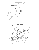 WIRING HARNESS Diagram and Parts List for 6LBR5132AW0  Whirlpool Washer